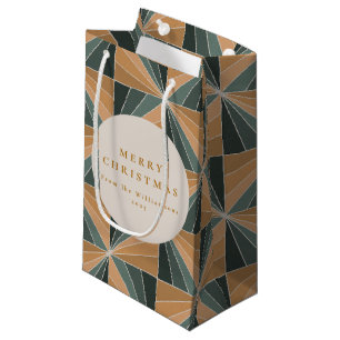 Julens Grönt Vintage Art Deco Anpassningsbar Helgd