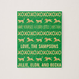 Julens Hårig Vänner Pussel