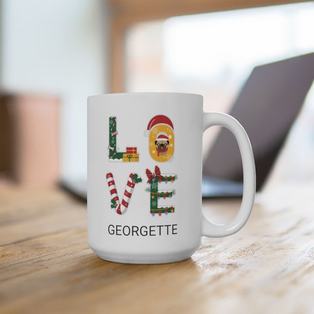 Julens Helgdag Anpassningsbar Keepsaké Kaffemugg (Skapare uppladdad)
