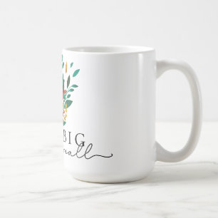 Julens Helgdag Blommigt Motiverande Mugg