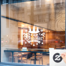 Julens Helgdag-fönster-klinga