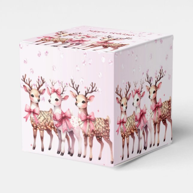 Julens Helgdag Gift Box Presentaskar (Framsidan Sidan)