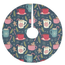 Julens Helgdag Hett Drinks Food Gingerbröd