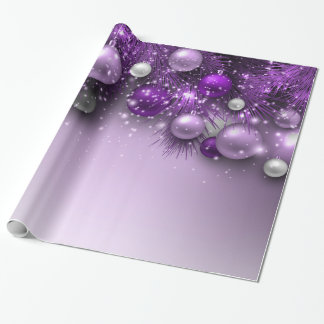 Julens Helgdag - Lila Presentpapper