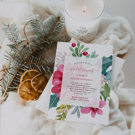 Julens Helgdag Möhippa Brunch | Bright-Blommigt Inbjudningar