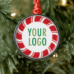 Julens Helgdag Ornament Company Logotyp No Minimum