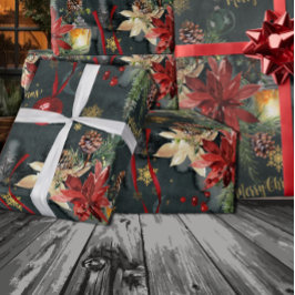 Julens Helgdag Splendor Glossy Presentpapper