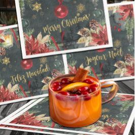 Julens Helgdag Splendor Pappersservett