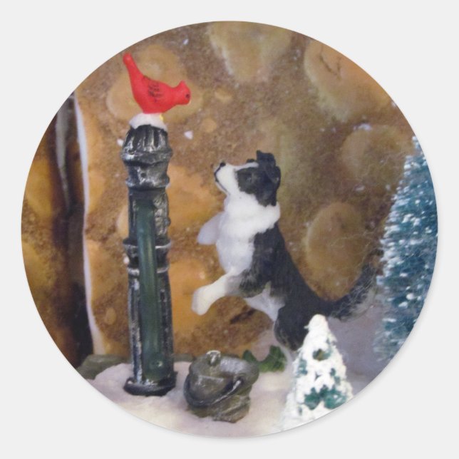 Julens Hemligheter Runt Klistermärke (Framsida)