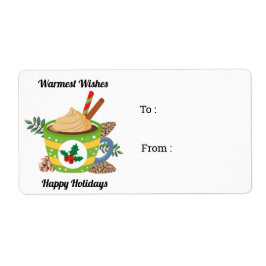 Julens Hett Chocolate Cocoa Grönt White Fraktsedel