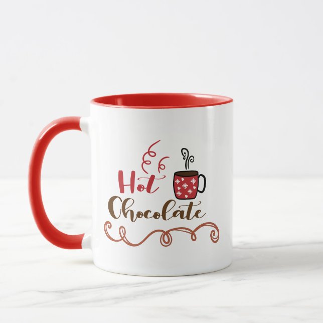 Julens Hett Chocolate Gift Mugg (Vänster)