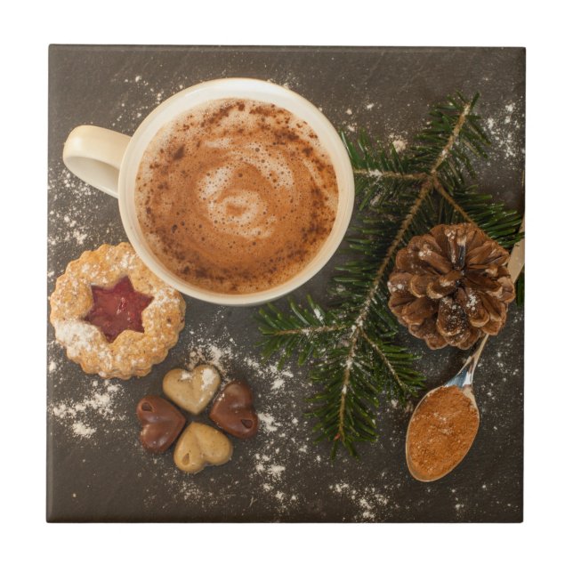 Julens Hett Chocolate Kakelplatta (Framsidan)