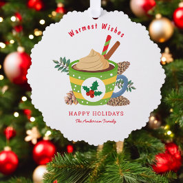 Julens Hett Chocolate Kopp Julafton