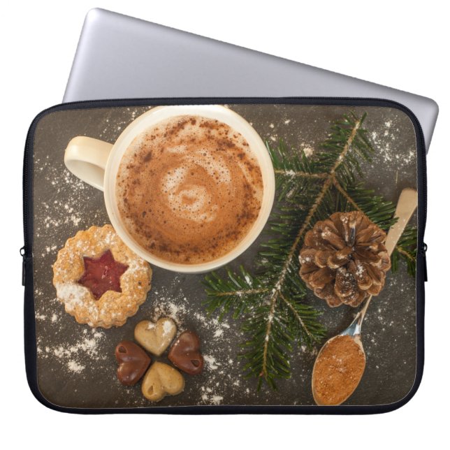 Julens Hett Chocolate Laptop Fodral (Framsidan)
