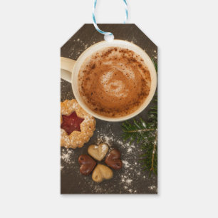 Julens Hett Chocolate Presentetikett