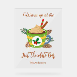 Julens Hett Kakaoschoklad Pub Poster