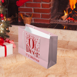 Julens hjort, ett lustigt exempel på stor presentv