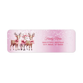 Julens Hjort Returadress Returadress Etikett