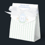 Julens Hjort Vapensköld | Monogram Presentaskar<br><div class="desc">Elegant vattenfärgsmonogram vapensköld ge den här favoritrutan ser vacker ut och tidlöst ut. Det finns en blommigt rand mönster på lådans nedre halva. Färg omfattar grönt och blått. Om du har några frågor eller behöver hjälp med att anpassa den här märkrn kan du kontakta dig. Jag är lycklig för att...</div>