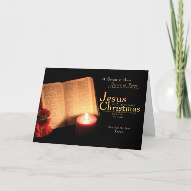 Julens innebörd helgkort (Framsida)