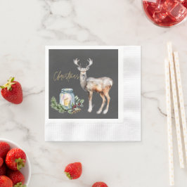 Julens Kom till oss, renar och Dekoration Pappersservett