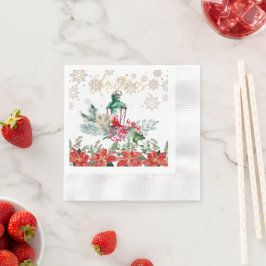 Julens Kom till oss, Röda Dekorationen Pappersservett