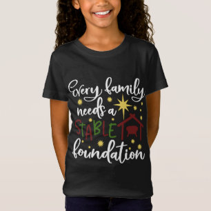 Julens kristna Religiösa, offertfamilj T Shirt