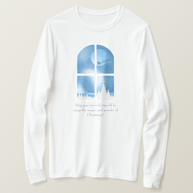 Julens Långärmad T-Shirt (Design framsida)