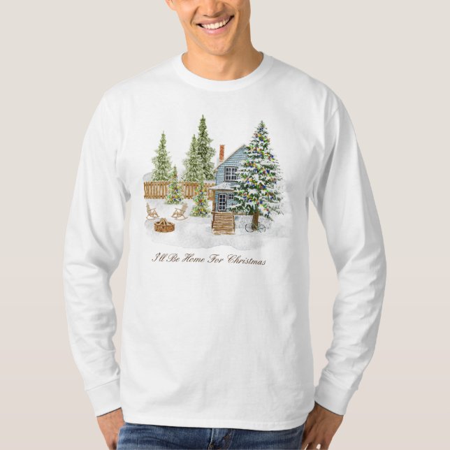 Julens Långärmad T-Shirt (Framsida)