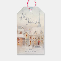 Julens Låt det snöa liggande