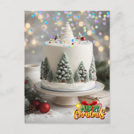 Julens leksaker. Julkort Vykort