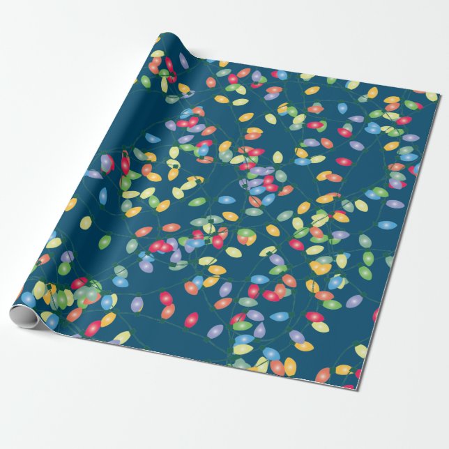 Julens Ljus Presentpapper (Utrullad)