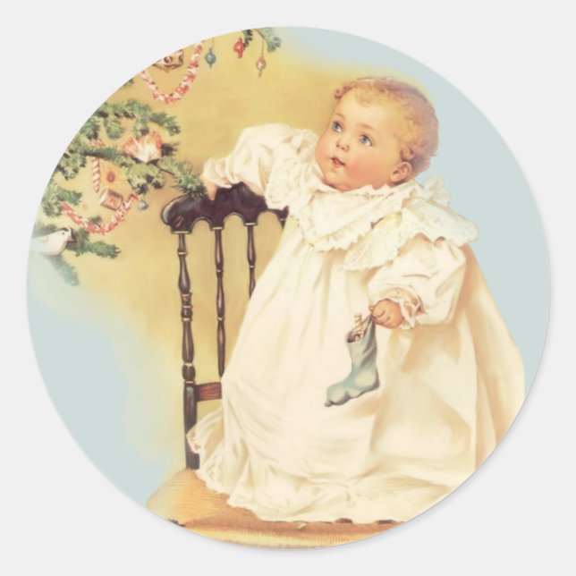 Julens magi runt klistermärke (Framsida)