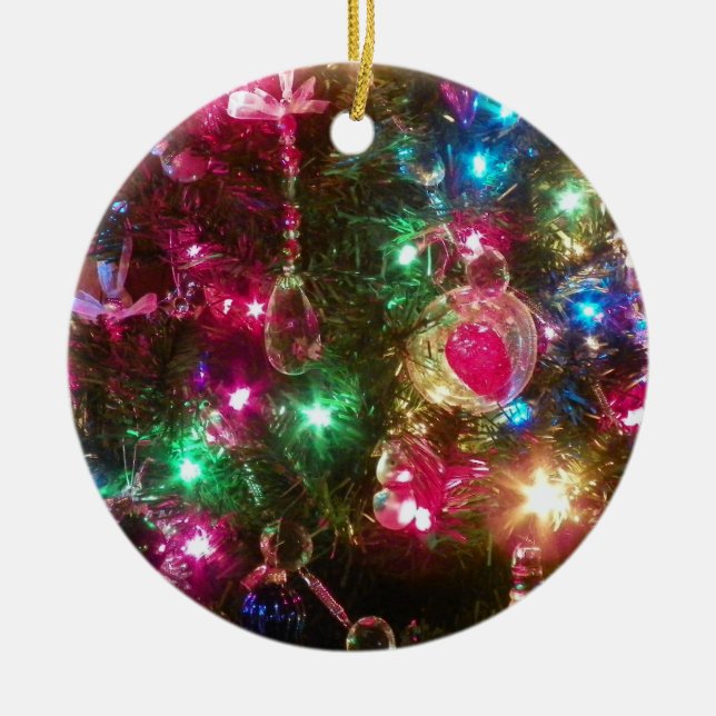 Julens magiska runda Ornament (Framsidan)