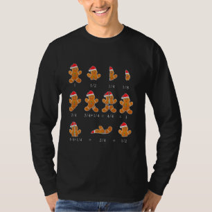 Julens matematiker Ekvation Gingerbröd med T Shirt