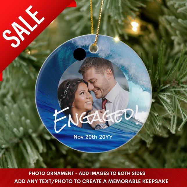 Julens minsta Dekoration för havets blå FOTO (Skapare uppladdad)