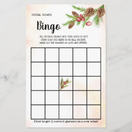 Julens Möhippa - Bingo-spelkort Flygblad