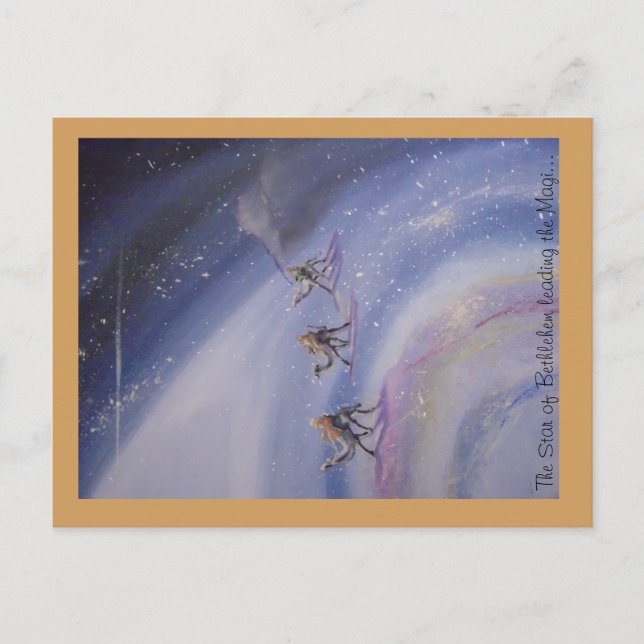 Julens mysterium helg vykort (Framsida)