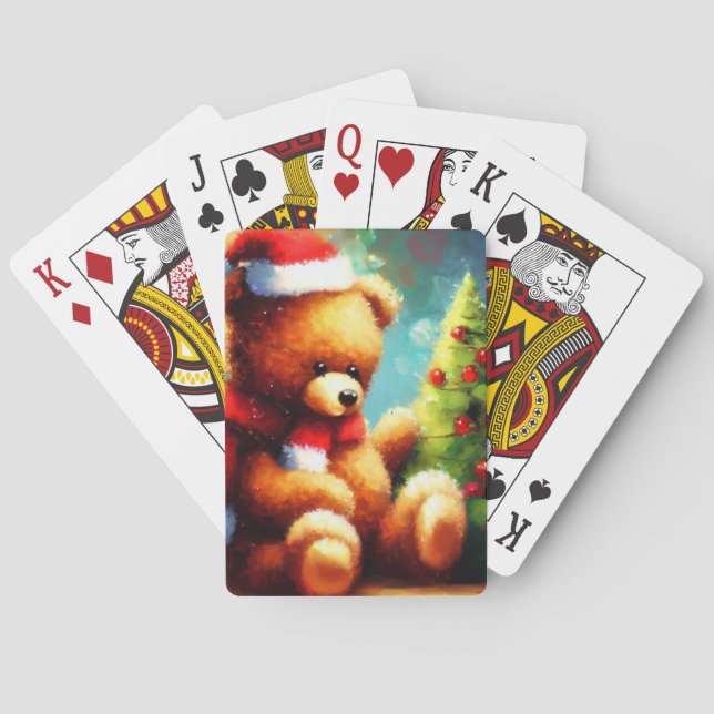 Julens Nalle 1 Casinokort (Baksidan)