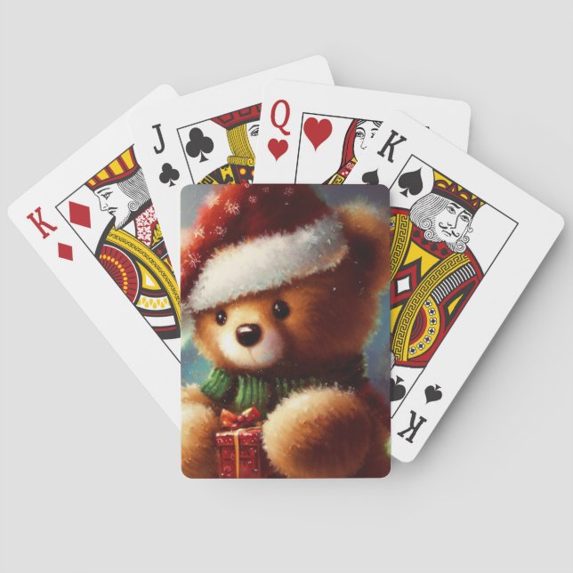 Julens Nalle (2) Casinokort (Baksidan)
