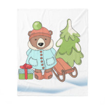 Julens Nalle Ett par med Gift