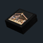 Julens nativitetscen minnesask<br><div class="desc">Julleksaksscenen frontiernow.com</div>