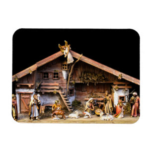 Julens nativitetsscen magnet