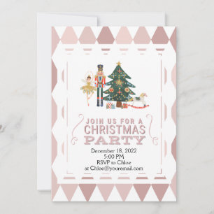 Julens Nutcracker Ballet Party-inbjudan Inbjudningar
