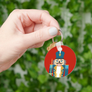 Julens Nutcracker Classic Gingham Keychain Nyckelring