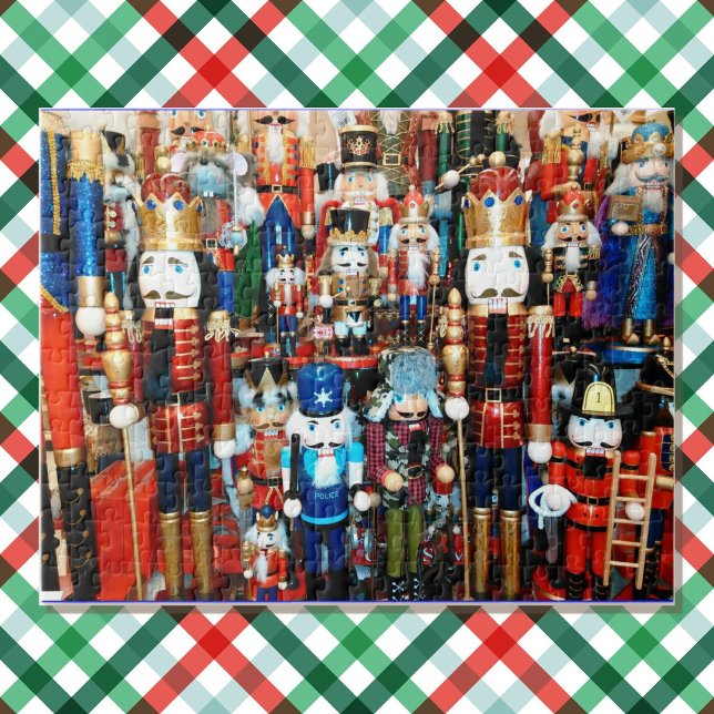 Julens Nutcracker Puzzle 252 Pc Helgdag Gift Pussel (Skapare uppladdad)