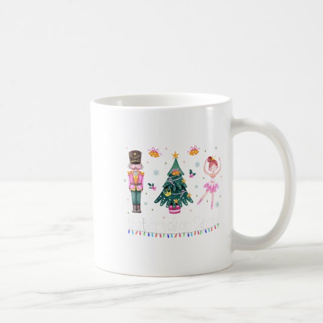 Julens Nutcracker Squad Ballet Dance Women Kids Kaffemugg (Höger)