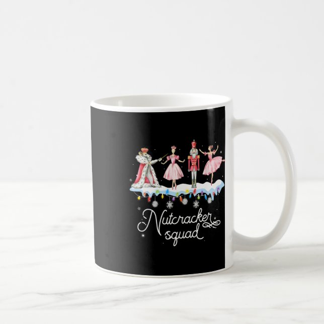Julens Nutcracker Squad Ballet Dance Women Kids Kaffemugg (Höger)