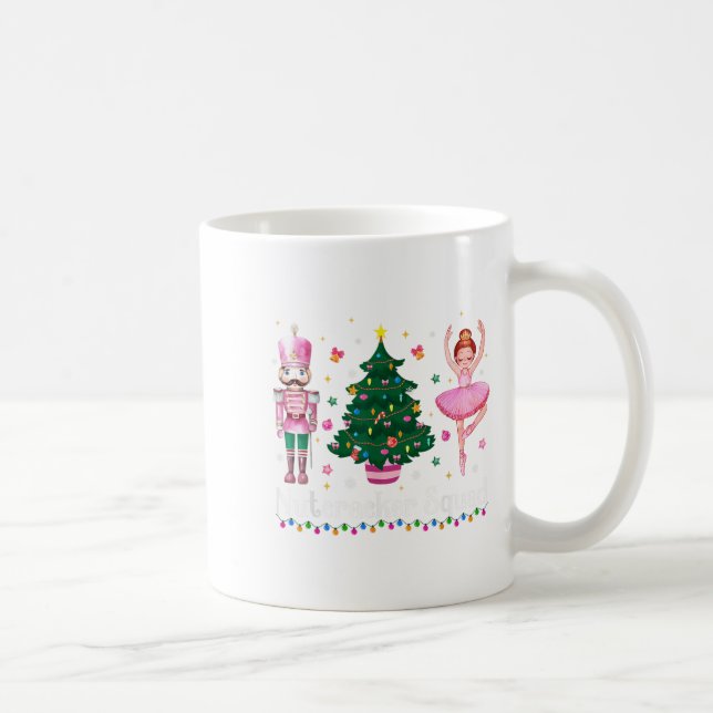 Julens Nutcracker Squad Ballet Dance Women Kids Kaffemugg (Höger)