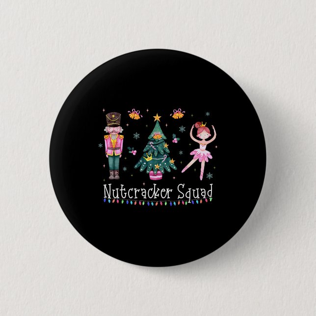 Julens Nutcracker Squad Ballet Dance Women Kids Knapp (Framsida)